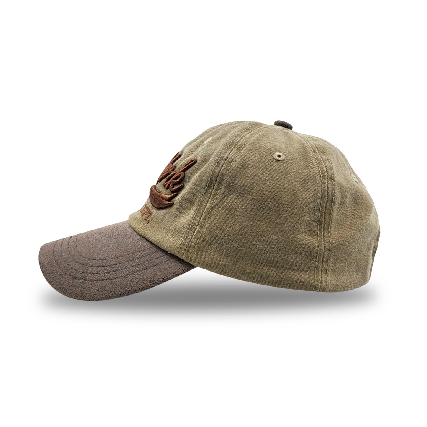 Khaki New York Design Baseball Cap