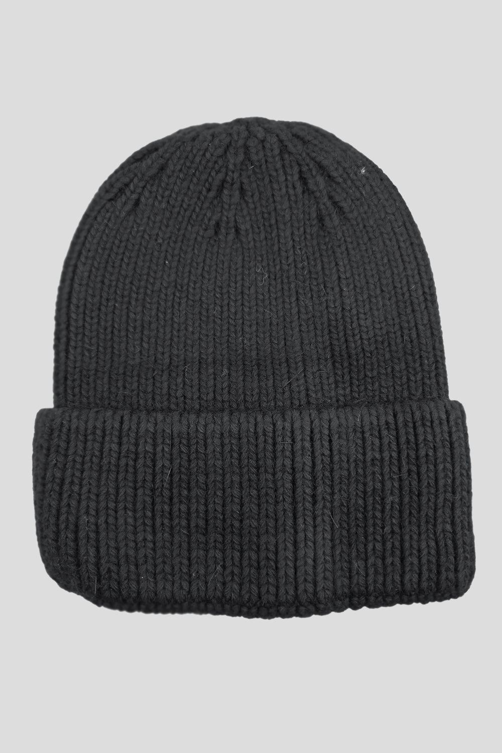 Watch Black Cap Knit Beanie