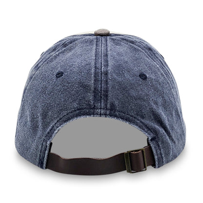 Blue Brown NYC Brooklyn Baseball Cap