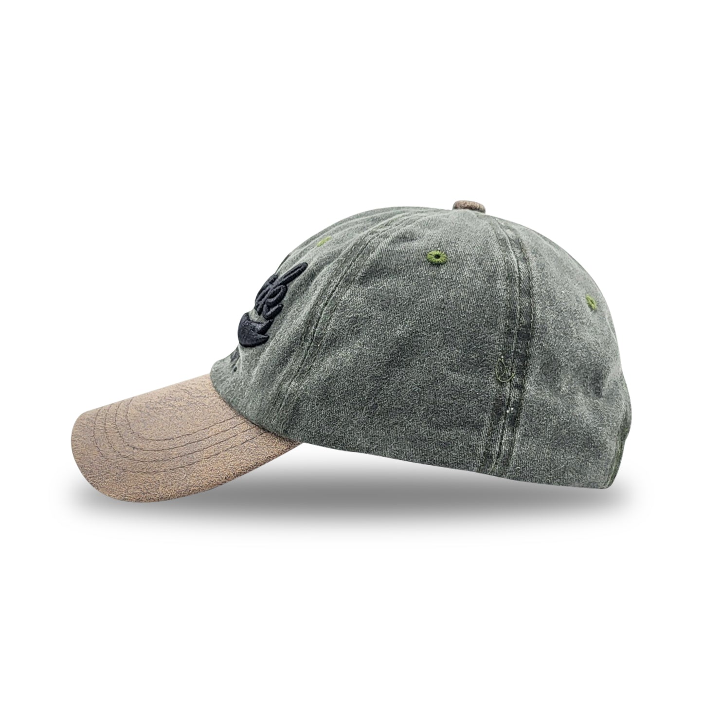 Green New York Design Baseball Cap