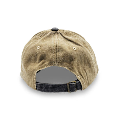 Khaki Design Flag Cap