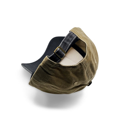 Khaki Design Flag Cap