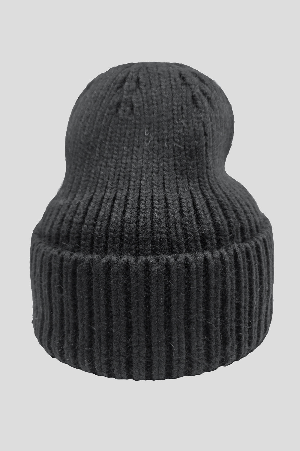 Watch Black Cap Knit Beanie